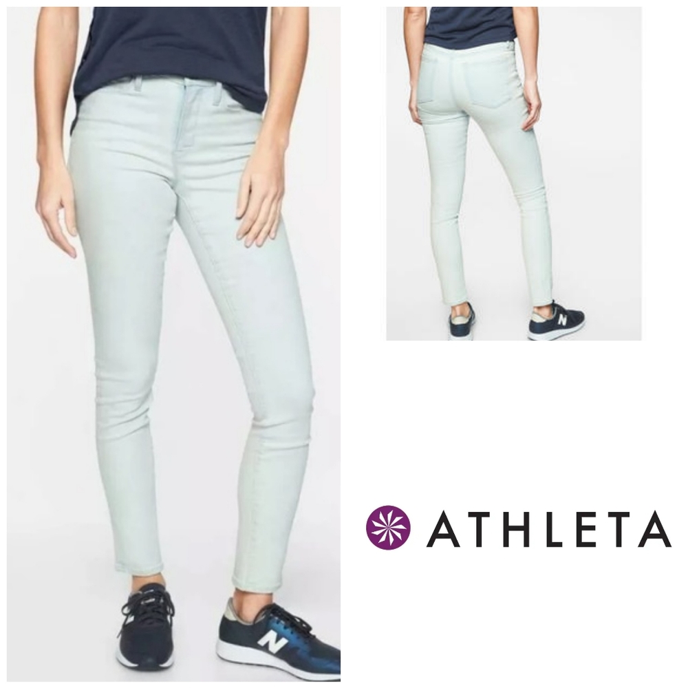 NWT Athleta Sculptek Skinny Jean Stretch size 8